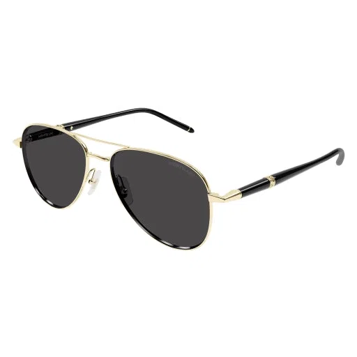 Montblanc MB0345S Sunglasses - Gold - view 3